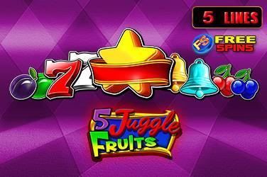 5 jonglere frugt