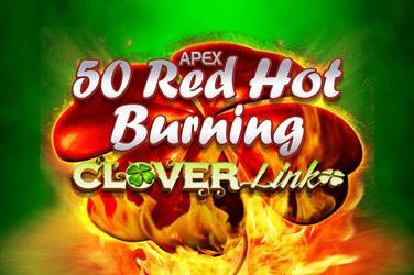 50 link di trifoglio incandescente rosso fuoco