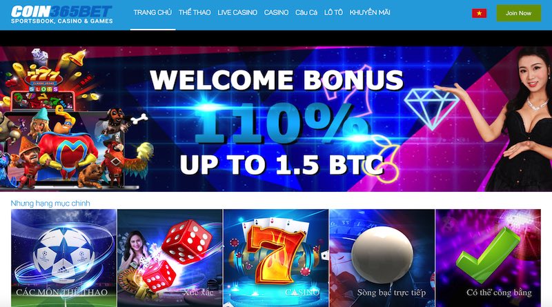 Top 10 Coin365Bet 카지노 온라인 보너스