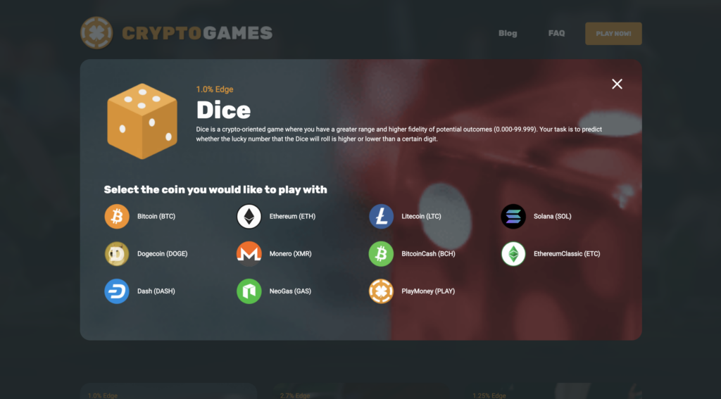 Top 10 CryptoGames 카지노 온라인 보너스