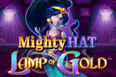 Mighty hat lamp of gold