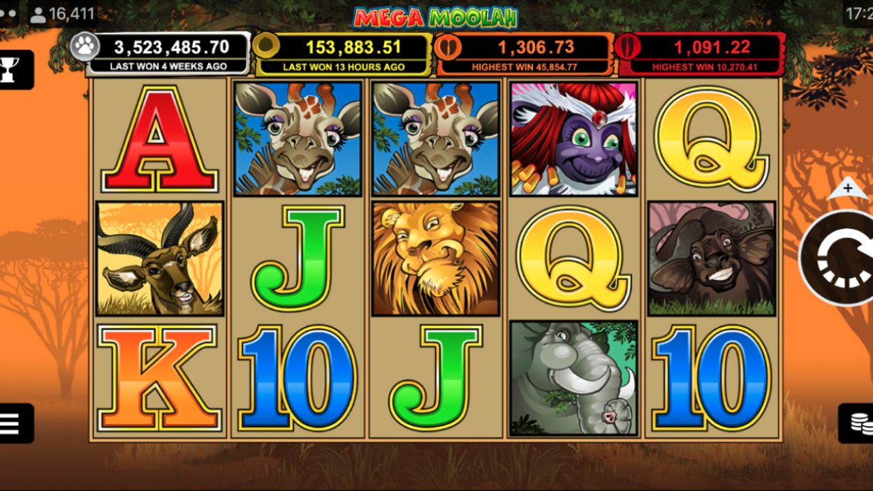 Release of Online Casino Game Mega Moolah