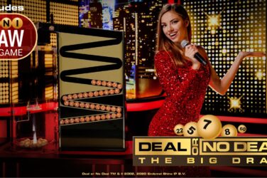 Vzrušující vydání živé kasinové hry Deal or No Deal