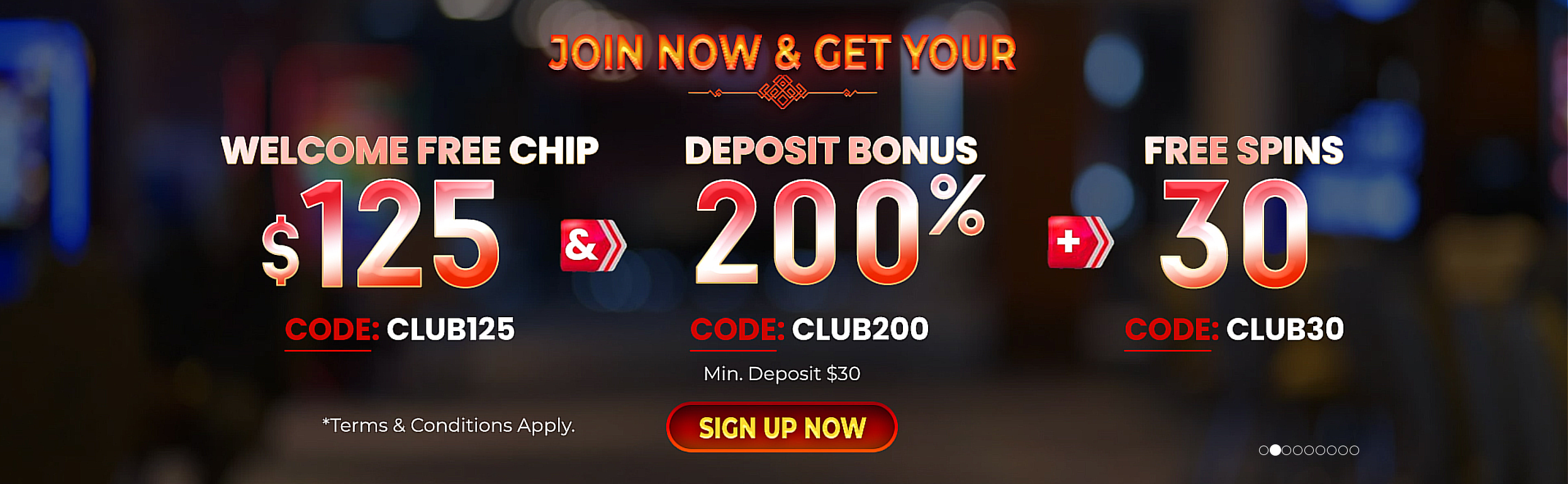 Top 10 VIP Club Player Casino Online Bonuses