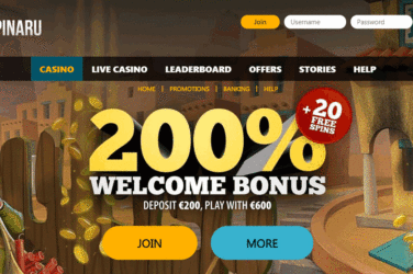 Top 10 Spinaru Casino Online Bonuses