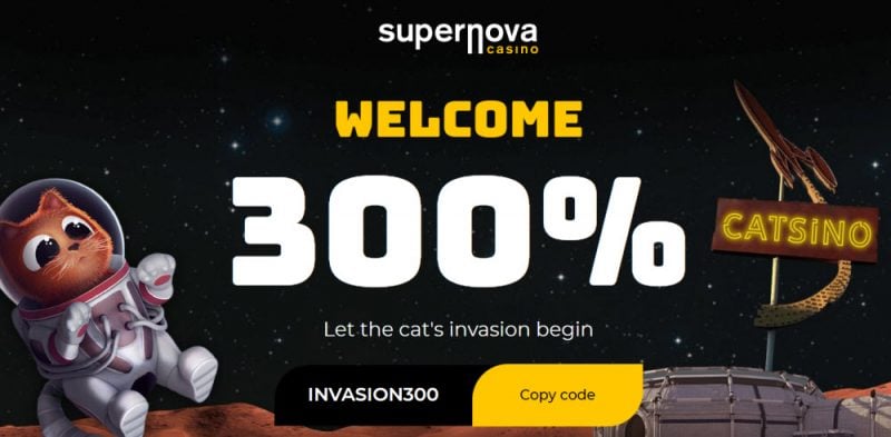 Top 10 Supernova Casino Online Bonuses