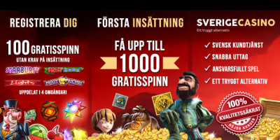 Top 10 Sverigecasino Online Bonuses